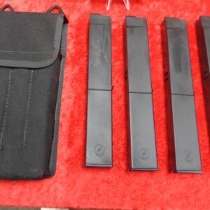 RARE Cobray M11 4 Magazine Case 32rd ORIGINAL Mag 9mm