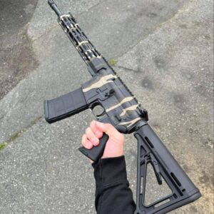 Custom Camo AR‑15
